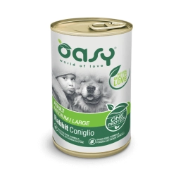 Oasy One Protein M/L Królik 400g